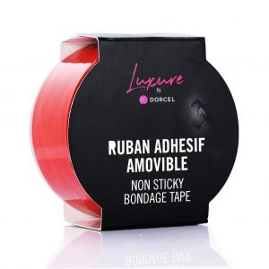 RED RED RIBBON BONDAGE TAPE BDSM 15 M