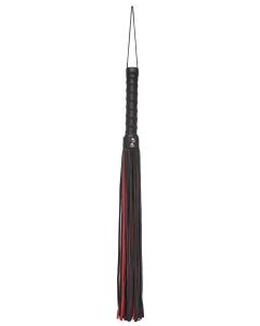 RED & BLACK WHISK 61CM / 76 STRAPS / GEN LEATHER