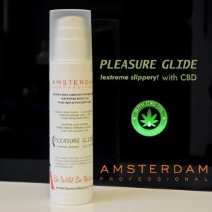 PLEASURE GLIDE CBD LUBE (100ml) NATURAL GLEITMITTE