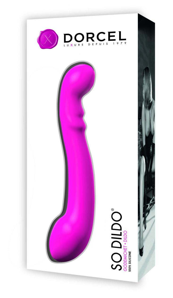 SO DILDO MAGENTA V 2