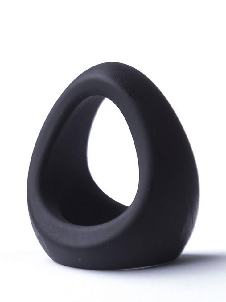 Rude Rider Waterdrop Silicone Ring Black