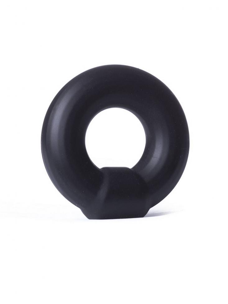 Rude Rider Knob Silicone Ring Black