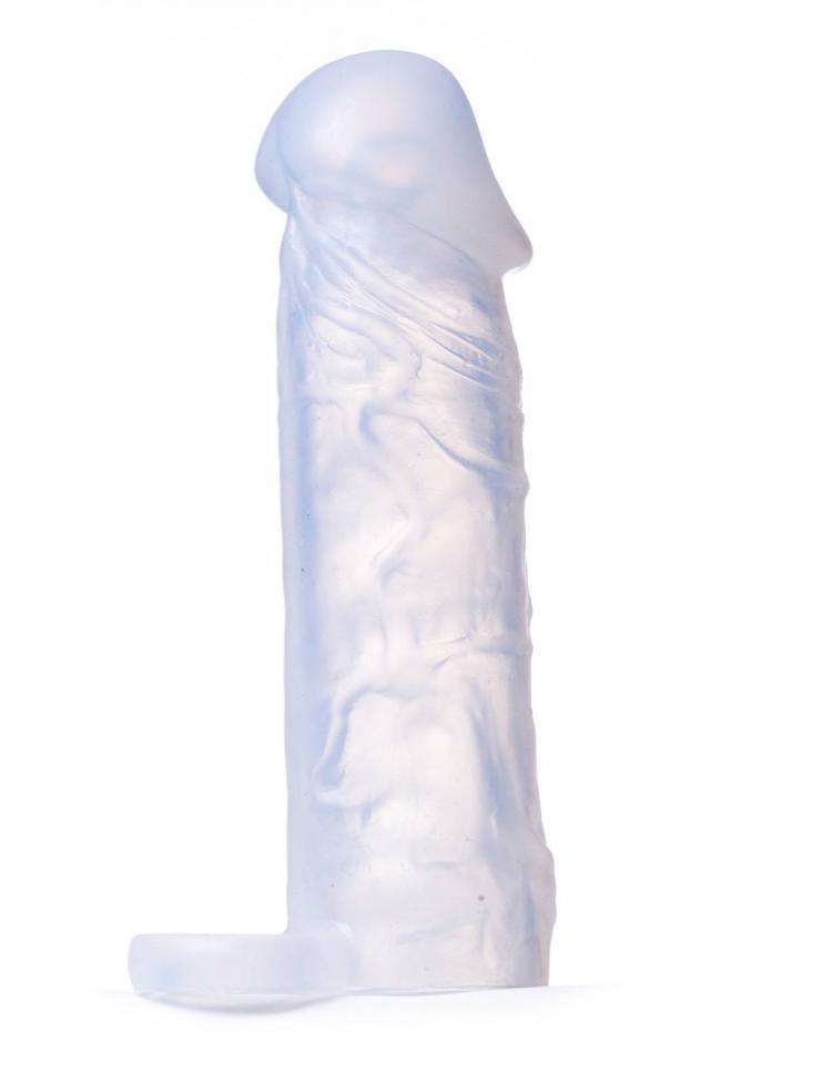 Rude Rider Penis Sleeve Cock Extender Cl ear