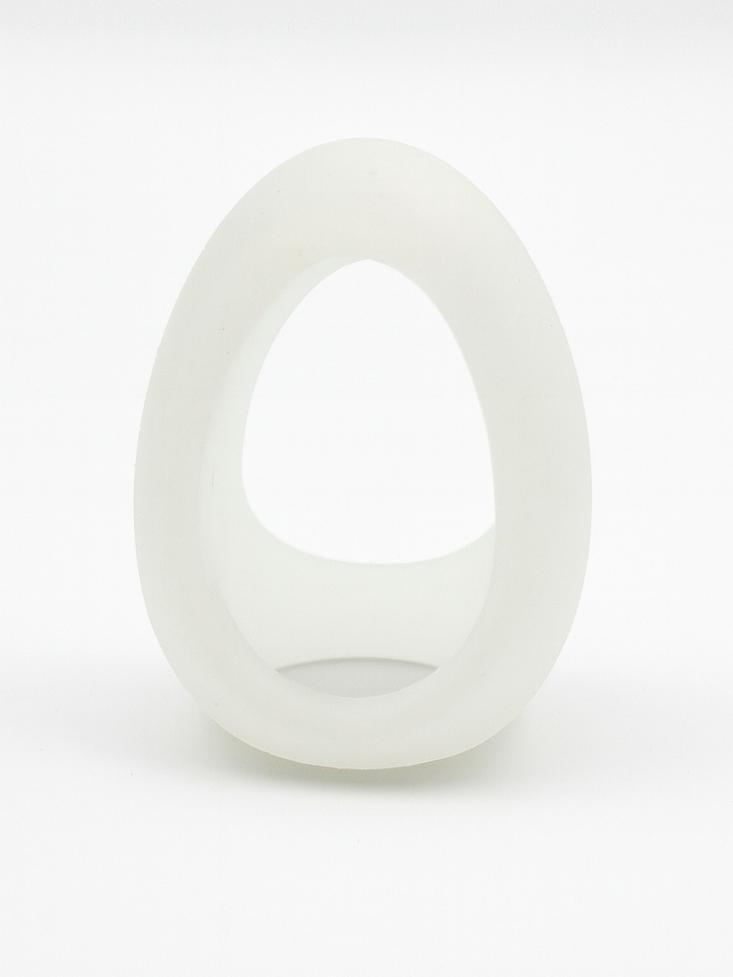 RudeRider Waterdrop Silicone Ring Milky